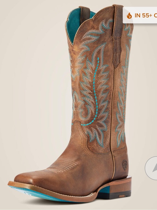 Ariat Shoes - Ariat Frontier Tilly Wide Square Toe Western Boot
